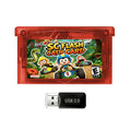 5000 in 1 Retro Games Cartridge New SCFW V2.0 GBA Flash Card with 8G TF Card RTC Flash for GBA/GBA SP/NDS Handheld Game Console