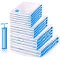 Vacuum Storage Bags 10-Pack with Pump