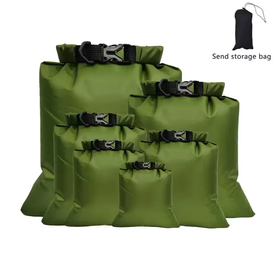IPRee 6-Piece Waterproof Gear Storage Bag Set