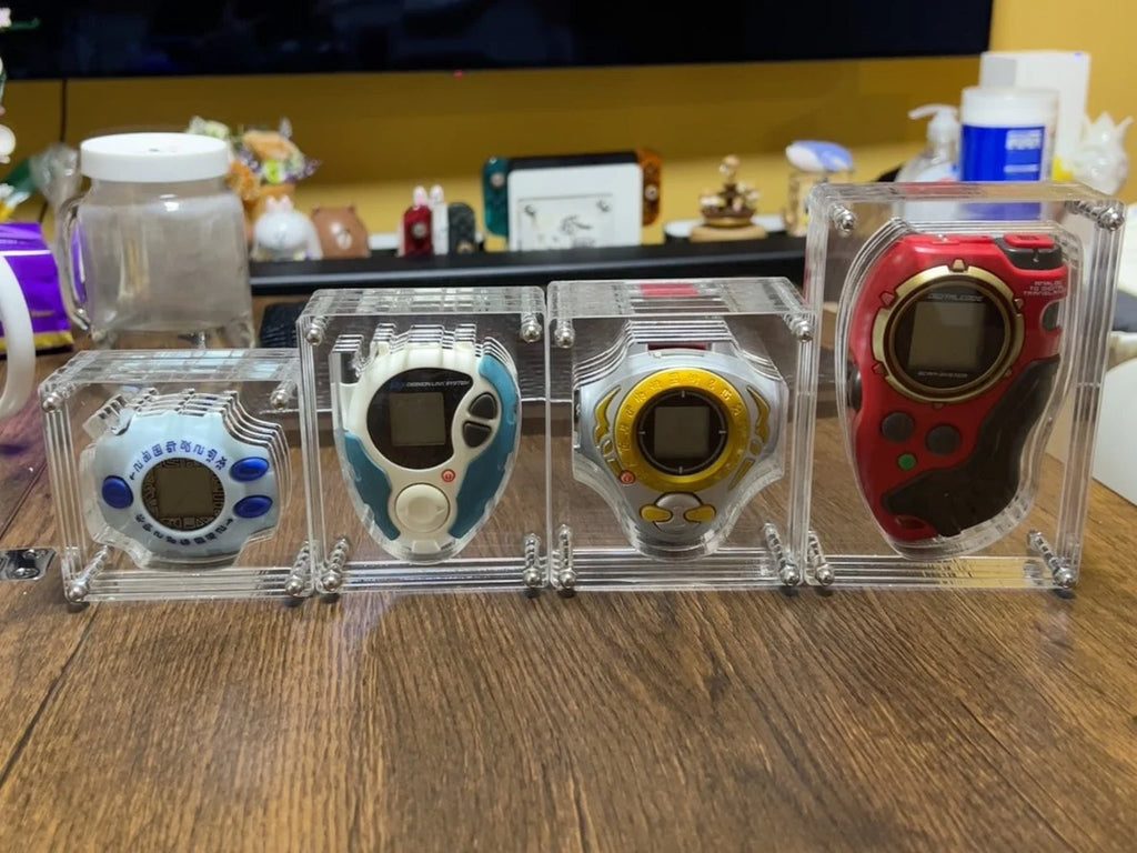 Official Style Digimon Digivice Stand - Transparent Acrylic Showcase & Organizer   Only The Shell！！！