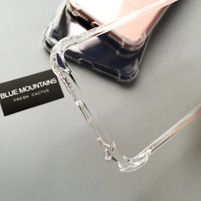 Clear Soft TPU Case for iphone 5 6 7 8 Plus X XR XS 11 12 13 14 Pro Max Clear Anti-knock Shockproof Phone Protection Case