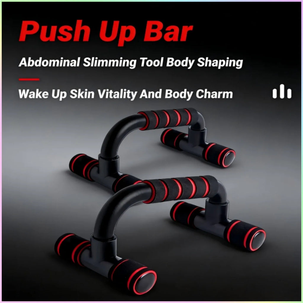 Push Up Bars Workout Equipment, Non-Slip Push Up Stands for Home Gym Fitness, Strength Training Exercise Bars for Men and Women