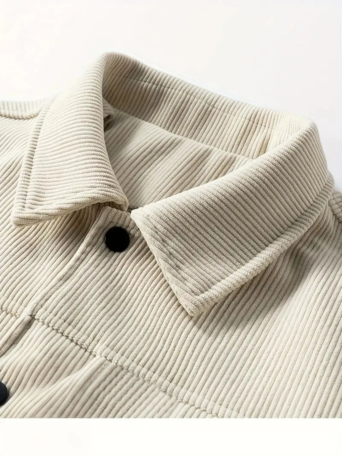 Men's Premium Corduroy Trucker Jacket, Vintage Utility Pocket Design, Elevated Smart Casual Essential