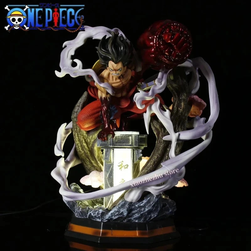 Pirate King Anime Doll Gear 5 Way Fly Wano Gear 4 Nika Gk Statue Doll Collectible Model Decoration Toy Christmas Children's Gift