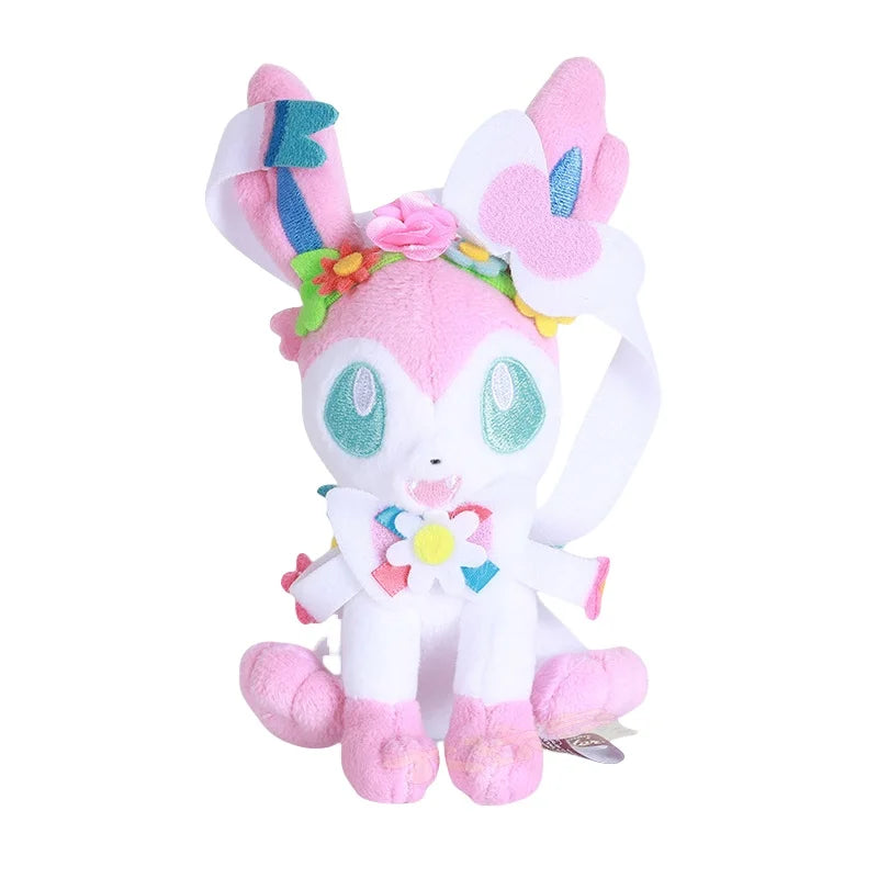 Pokemon Eevee Collection Plush Flareon Vaporeon Stuffed Doll Anime Espeon Umbreon Glaceon Leafeon Sylveon Toys Hobbis Kid Gift
