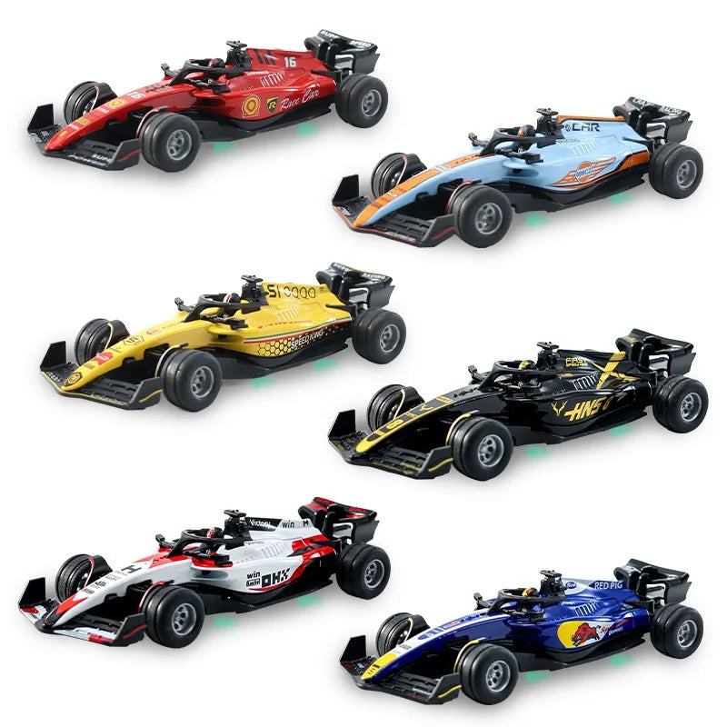 2025 New RC car August  Product 1:64 Mini Alloy Car Model, Adjustable Lighting Formula Racing, Children's Remote Control Car