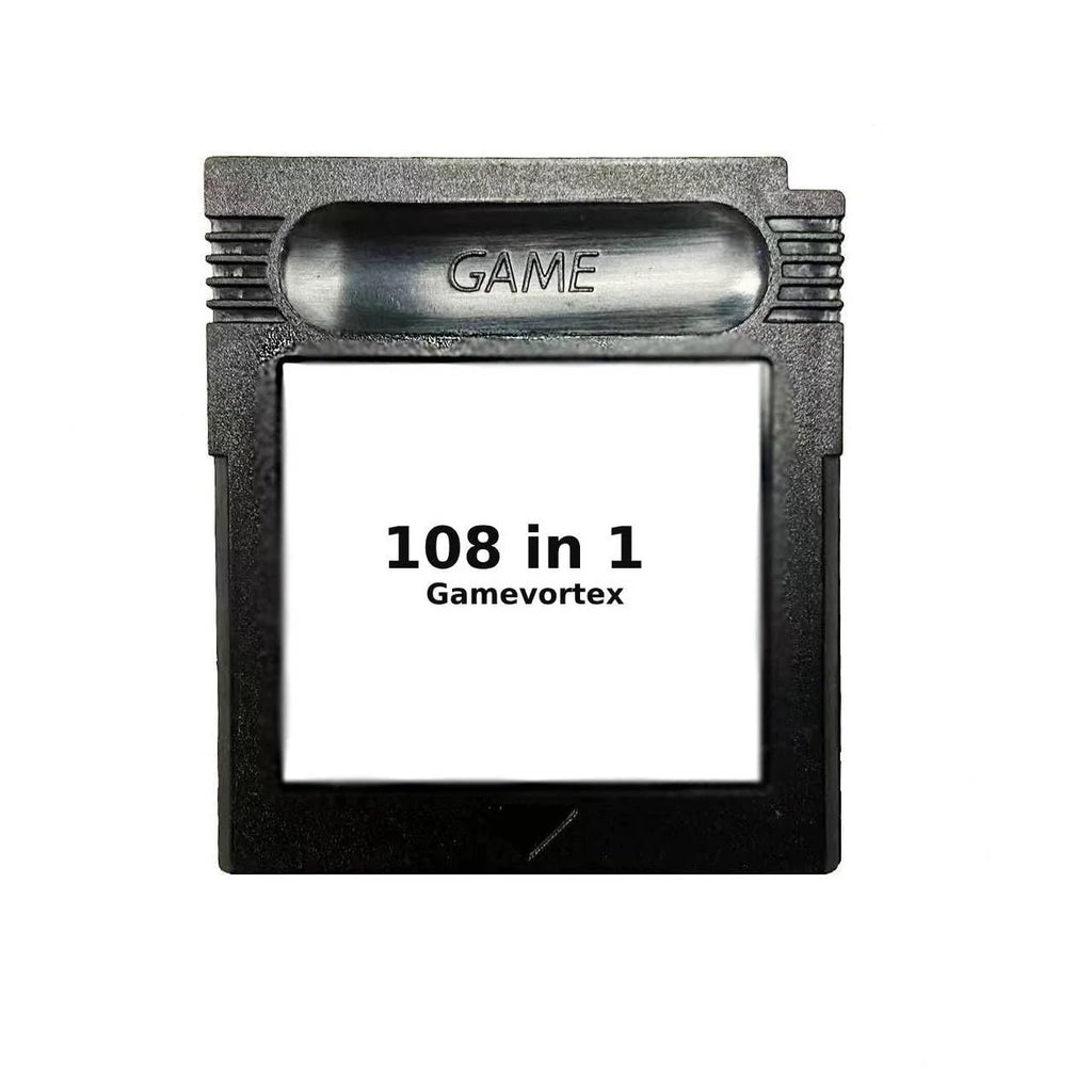 Super Cartridge 108 in 1 Game Boy Color GBC 16bits Video Game Cartridge Card For Handheld Console