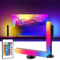 RGB Music Rhythm Desktop Light Bar behind TV