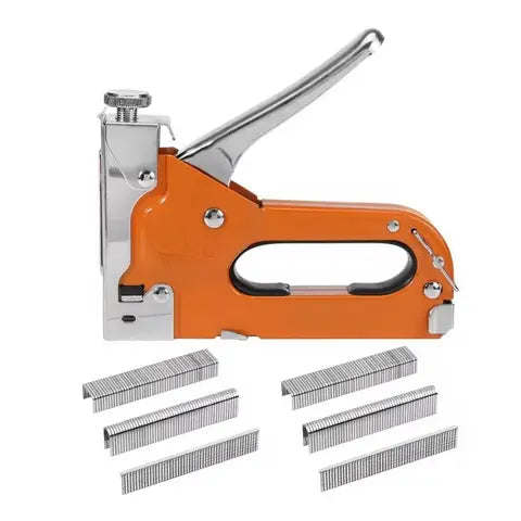Heavy Duty 3-in-1 Manual Staple Gun