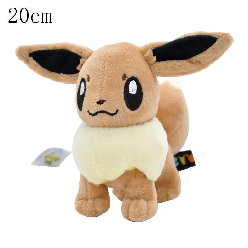 Pokemon Eevee Collection Plush Flareon Vaporeon Stuffed Doll Anime Espeon Umbreon Glaceon Leafeon Sylveon Toys Hobbis Kid Gift