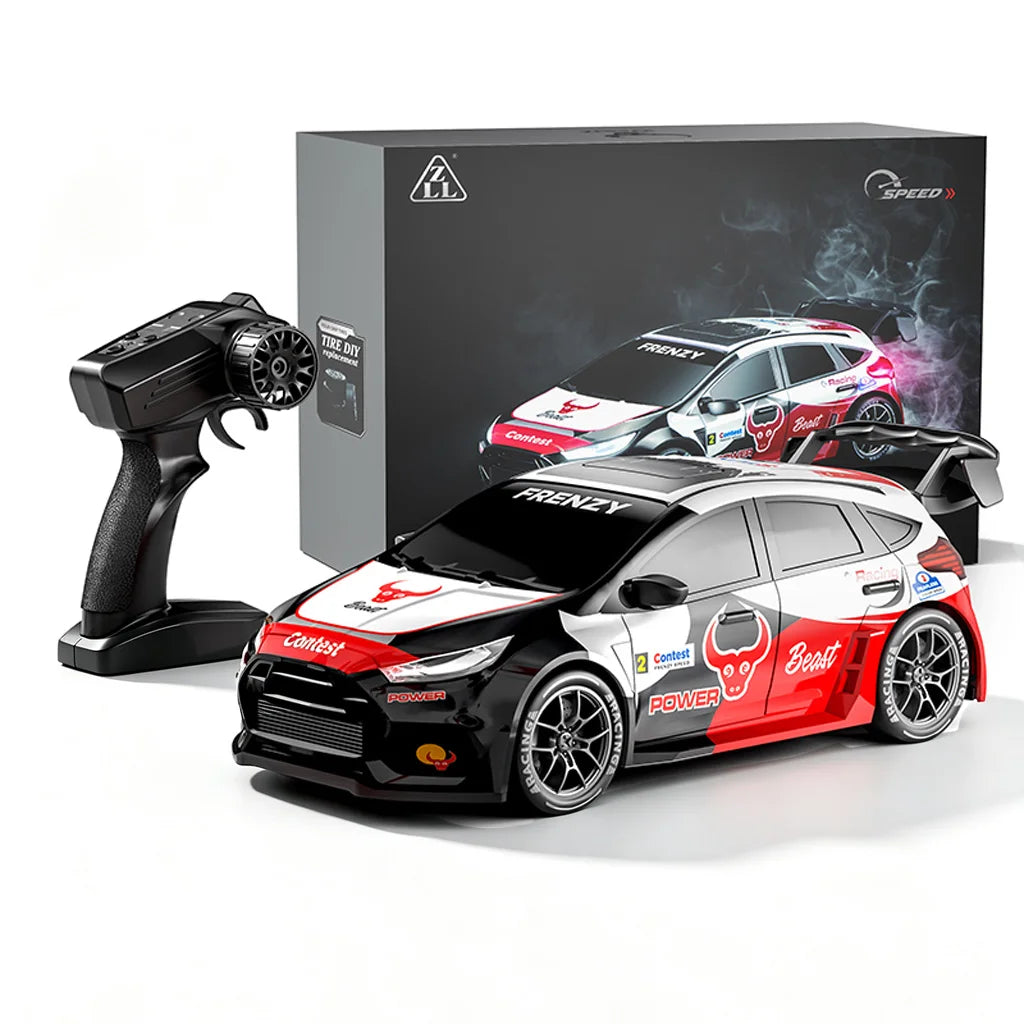 RC Racing Car 70km/H High Speed Drif Sports Car 2.4g 4wd Brushless Speed Champion with LED Lights Remote Controlled Cars for Kid