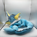 Pokemon Plush New Eevee Evoli Sleep Plush Vaporeon  Pikachu Peluche Stuffed Toys Cartoon Soft Doll Gift