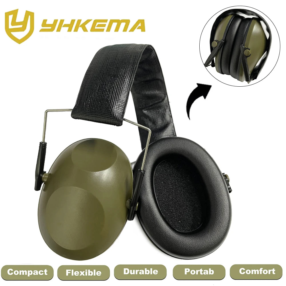 Passive noise-canceling ear defenders for hunting and shooting