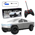 RC Cybertruck Pickup 4WD Off-Road Remote Control Car, 27Mhz High-Speed Dual Motor Truck,Fall-Resistant Simulation Car Model