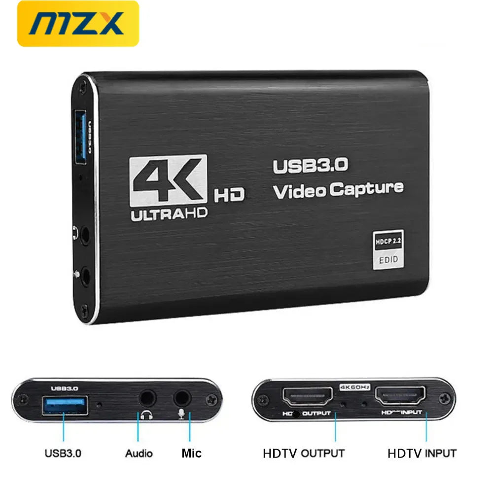 MZX 4K Video Capture Card