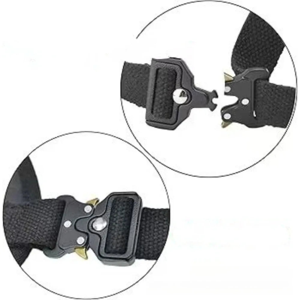 Suede leather shooting shoulder pad worn while holding rifle