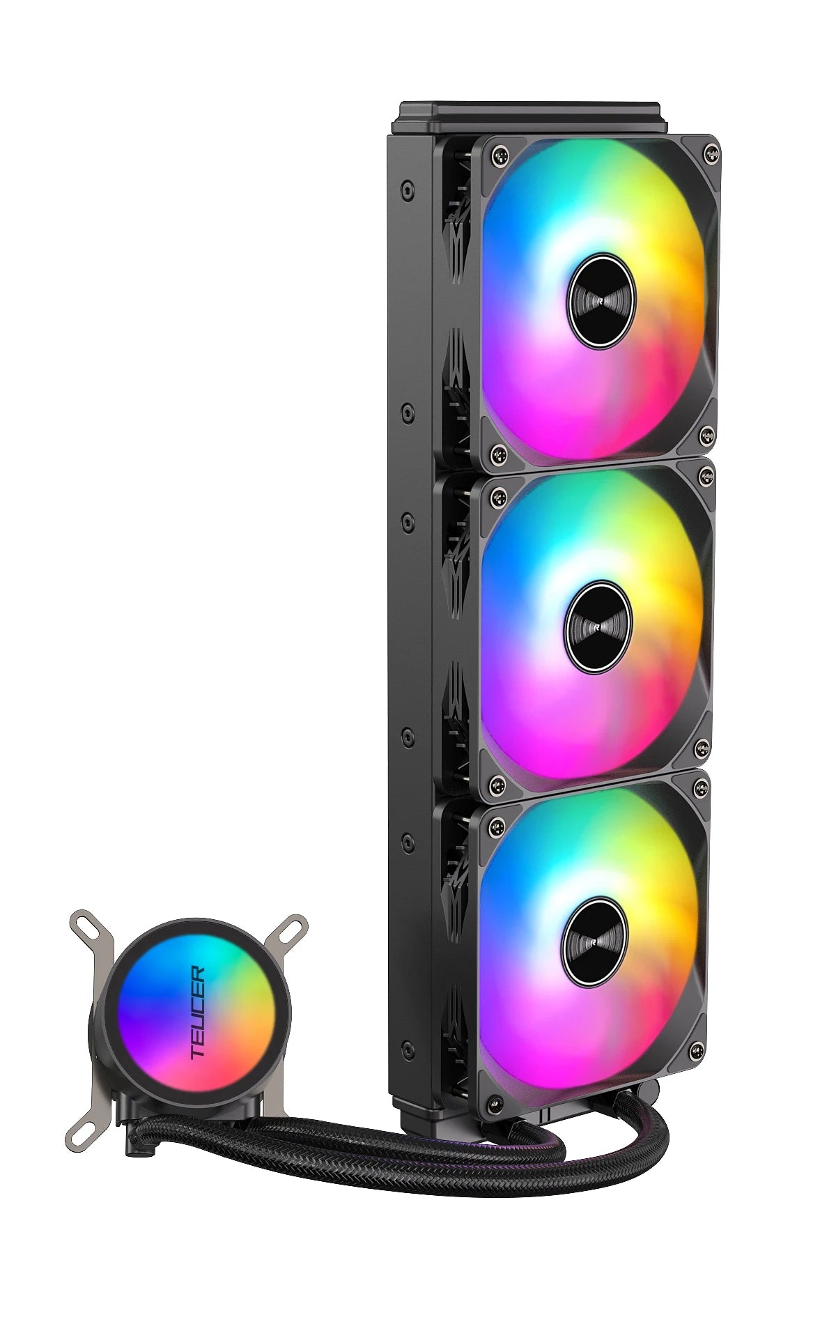 TEUCER RGB AIO CPU Liquid Cooler 120mm