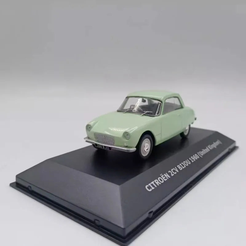 Diecast 1:43 Scale Citroen Classic Car Alloy Simulation Car Model Static Collection Decorated Holiday Gifts Toys Souvenir Gift