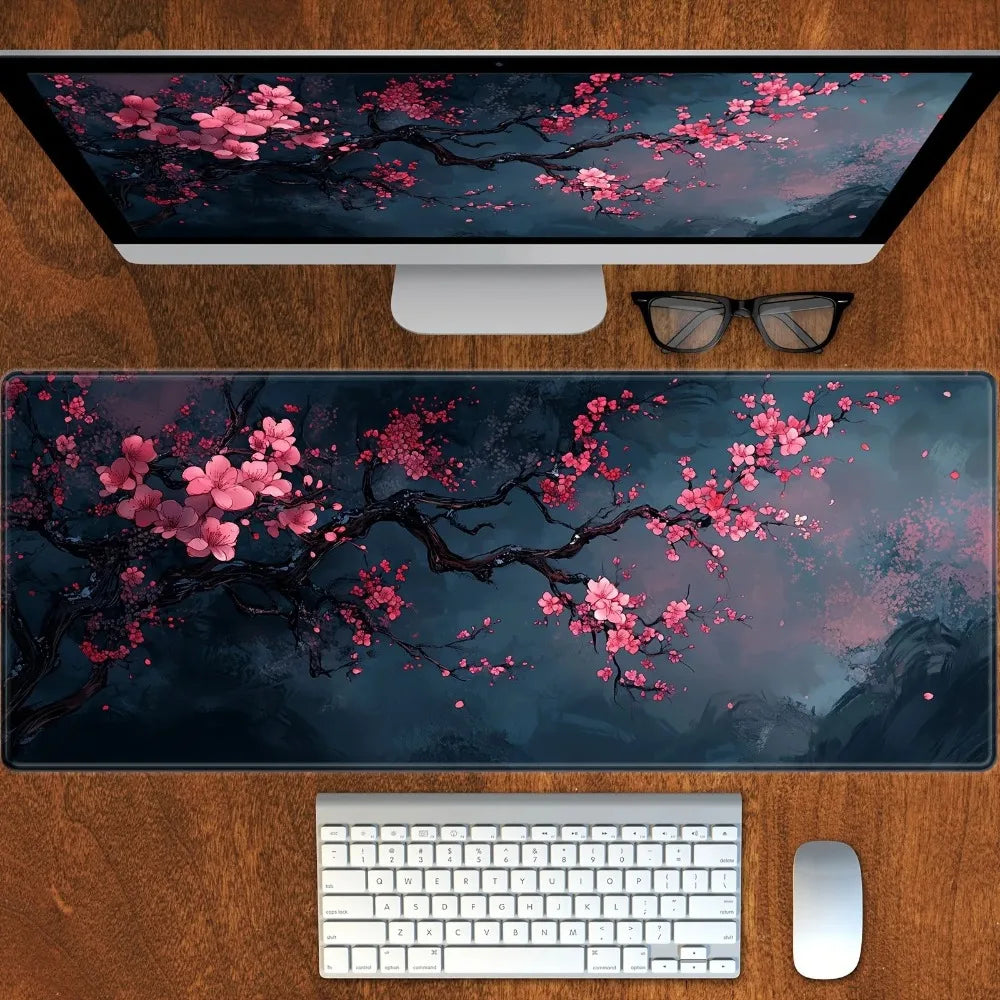 Cherry Blossom XXL Extended Gaming Desk Mat Mouse Pad