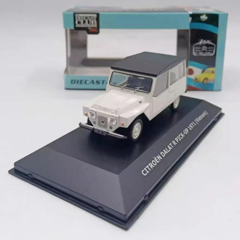 Diecast 1:43 Scale Citroen Classic Car Alloy Simulation Car Model Static Collection Decorated Holiday Gifts Toys Souvenir Gift