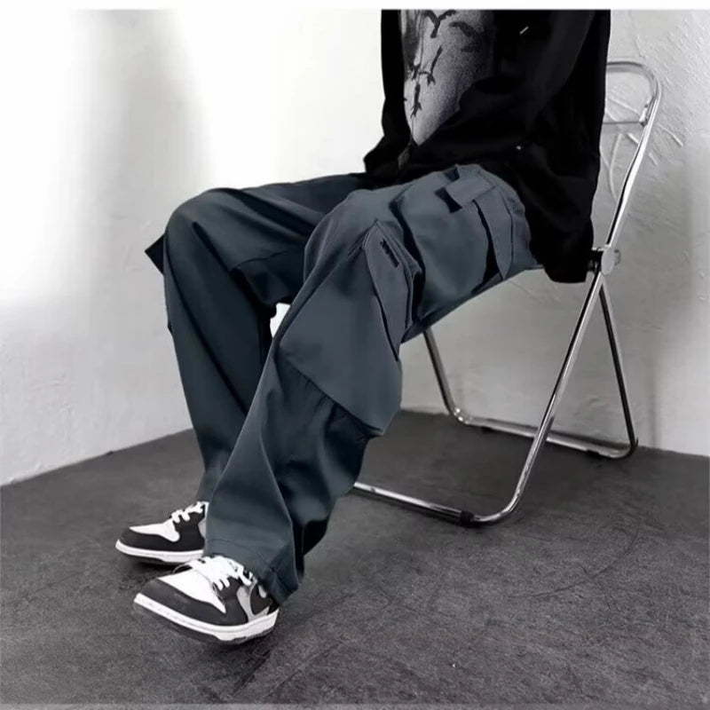 Y2K Cargo Jogger Pants detail