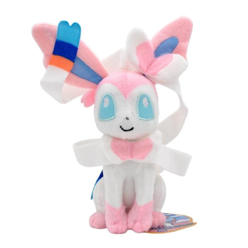 Pokemon Eevee Collection Plush Flareon Vaporeon Stuffed Doll Anime Espeon Umbreon Glaceon Leafeon Sylveon Toys Hobbis Kid Gift