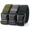 Heavy-duty tactical nylon duty belt