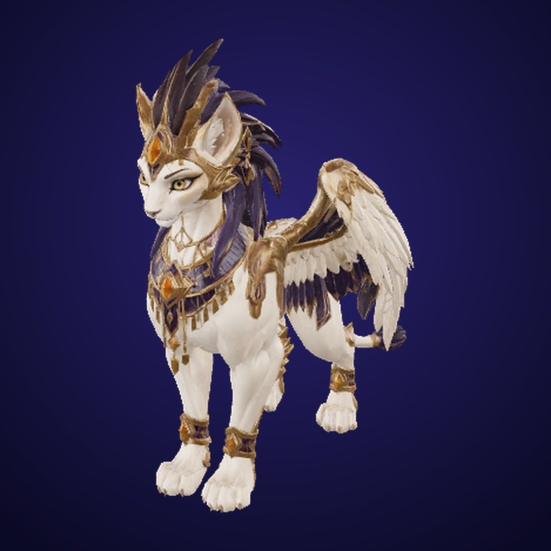 Aurelia the Winged Oracle - 3D Model