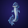 Azure Tidewyrm - 3D Model