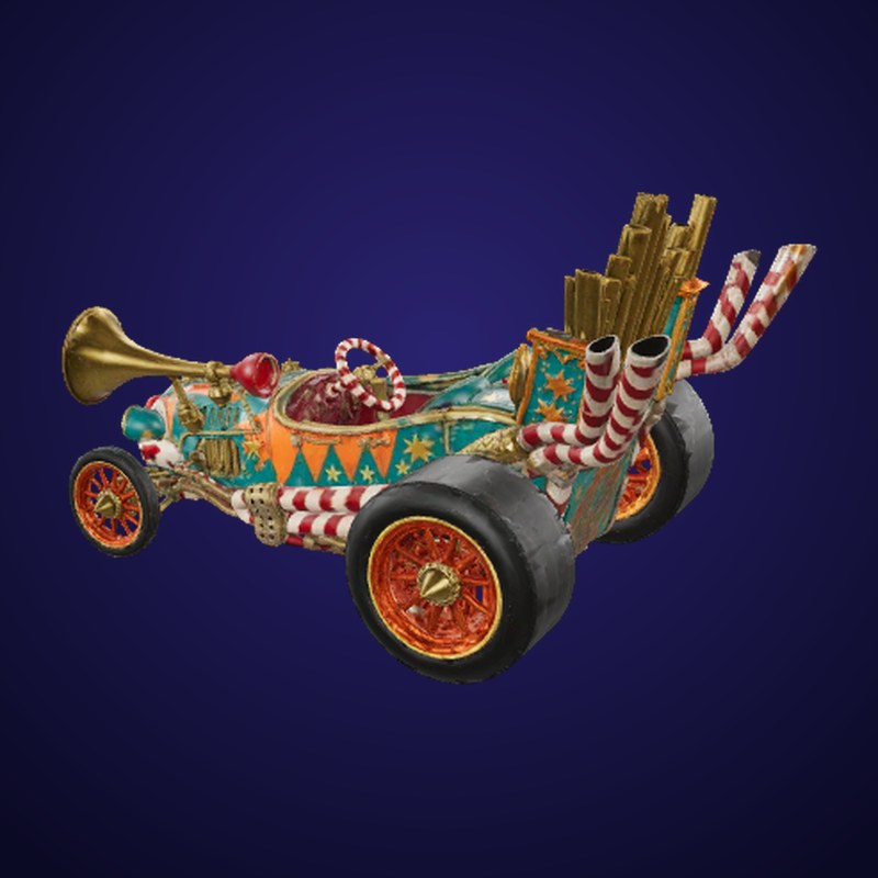 Calliope Clown Car - 3D Model