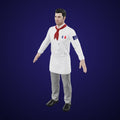 French Chef - 3D Model