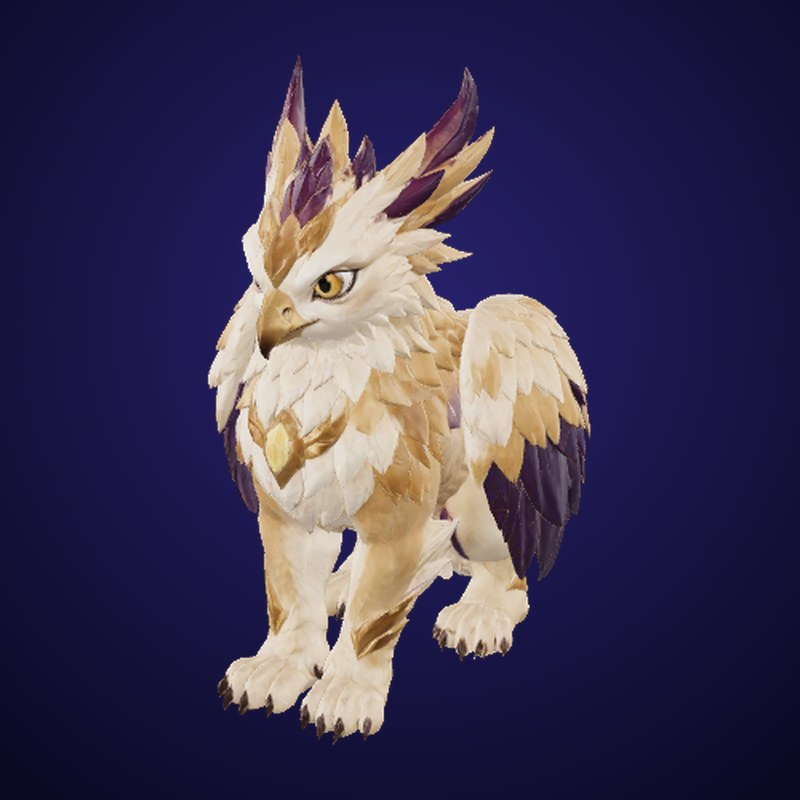 Golden Gryphon - 3D Model