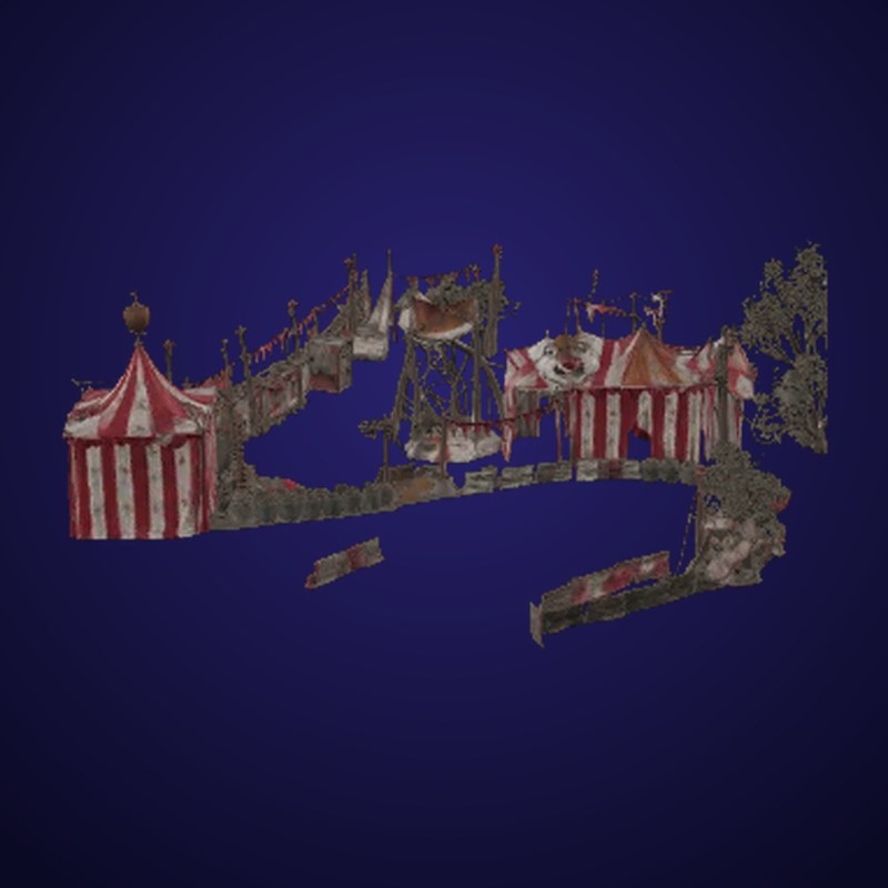 Muddy Midnight Carnival - 3D Model