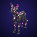 Neon Mecha Cat - 3D Model