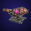 Neon Venom Turret - 3D Model