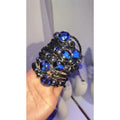 Zodiac Constellation Braided Leather Bracelet - close up
