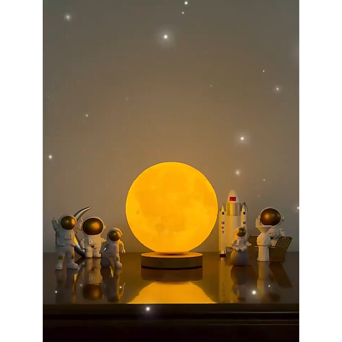 Floating Levitating Moon Lamp